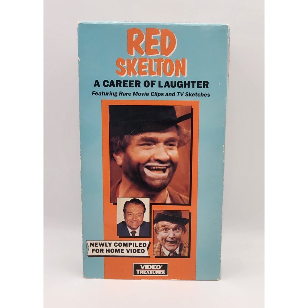 "RED SKELTON" A Career Of Laughter (VHS, 1992)